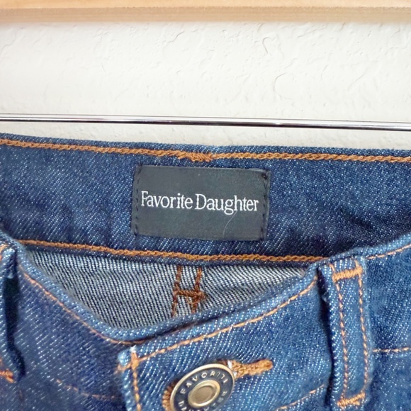 Favorite Daughter The Jordie Super High Rise Wide Leg Petite Shortie Pepper 24 - Picture 4 of 9